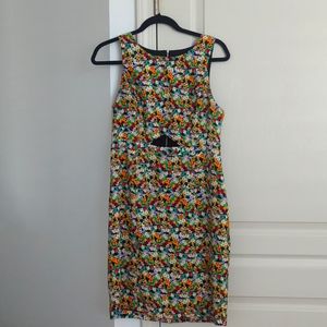 Floral cutout dress ❤️ size 10